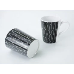 CAMP4 Set Vaisselle Black-White 16 Pièces -Camping Boutique camp4 set vaisselle black white 16 pieces 5