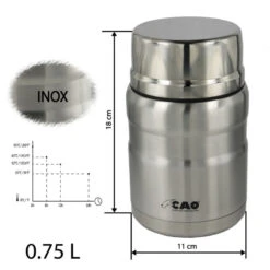 CAO Lunch Box Isotherme 0,75 Litres 12 CAO Lunch Box Isotherme 0,75 Litres -Camping Boutique cao lunch box isotherme 075 litres 4