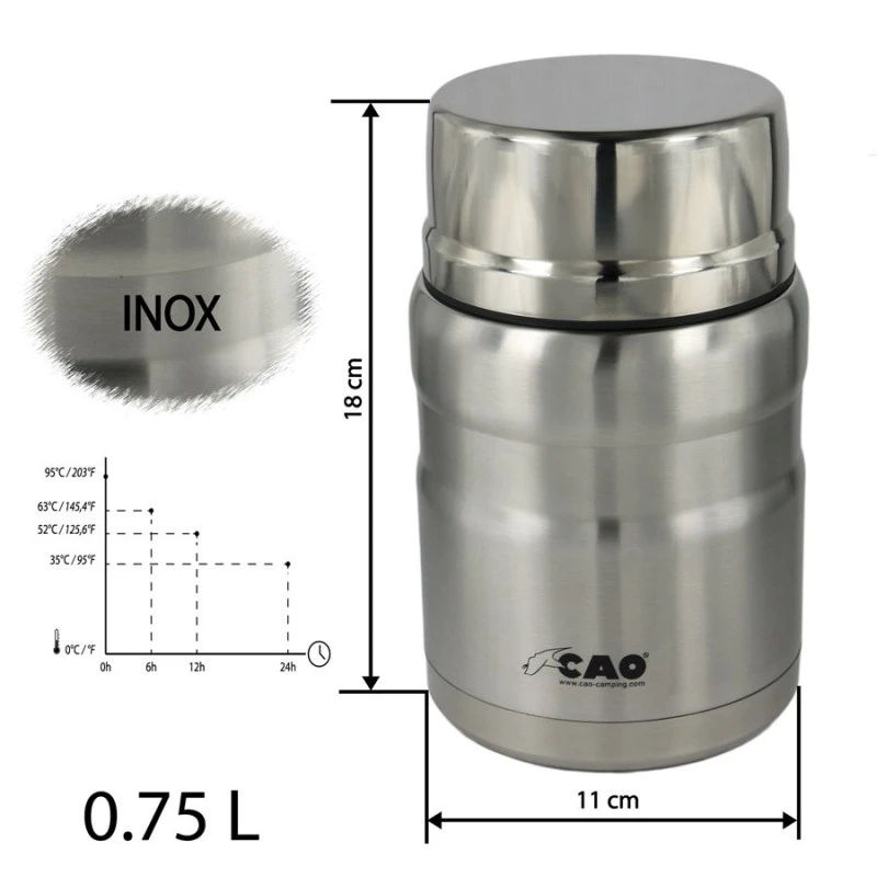 CAO Lunch Box Isotherme 0,75 Litres 7 CAO Lunch Box Isotherme 0,75 Litres – Image 5
