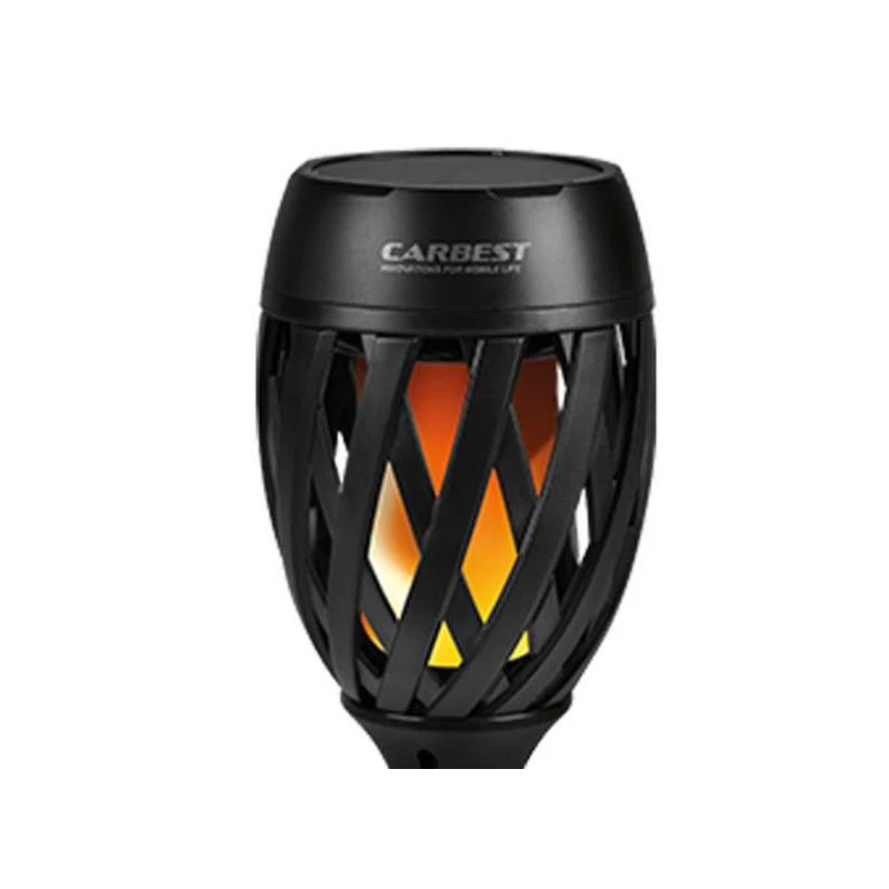 CARBEST Lanterne LED Solaire Effet Flammes 4 CARBEST Lanterne LED Solaire Effet Flammes – Image 2