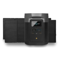 ECOFLOW Delta Max 1612 Wh + Panneaux Solaires 2 X 400 W