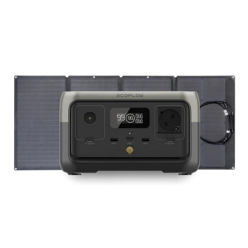 ECOFLOW River 2 256 Wh + Panneau Solaire 110 W 3 ECOFLOW River 2 256 Wh + Panneau Solaire 110 W