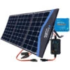 EM Kit Solaire Pliant HPP-140W - Régulateur MPPT -Camping Boutique em kit solaire pliant hpp 140w victron bluesolar mppt 75 10