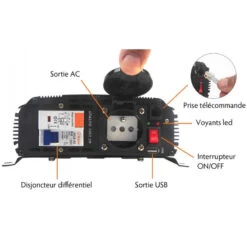 EM Convertisseur PSW-DIF 350 W -Camping Boutique energie mobile psw dif 350 w 8