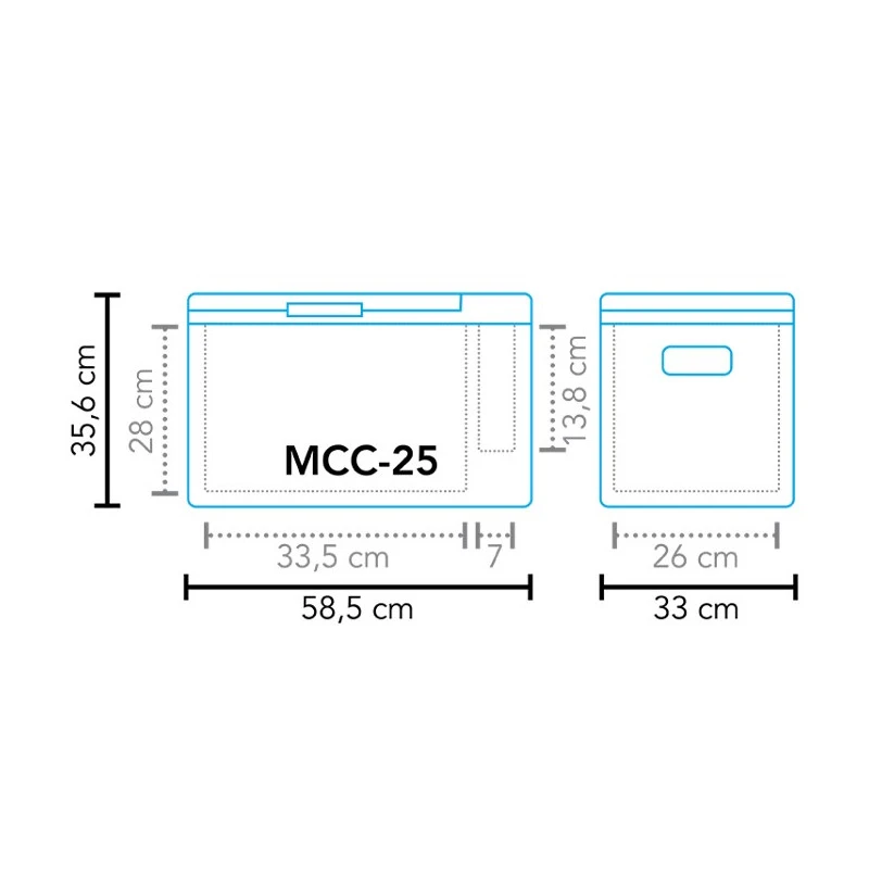 MESTIC Cool Box MCC-25 4 MESTIC Cool Box MCC-25 – Image 2