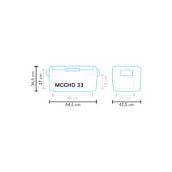 MESTIC Cool Box MCCHD-33 AC/DC -Camping Boutique mestic cool box mcchd 33 ac dc 7