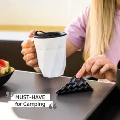 SILWY Tasse Magnétique En Plastique TO-GO -Camping Boutique silwy tasse magnetique 4